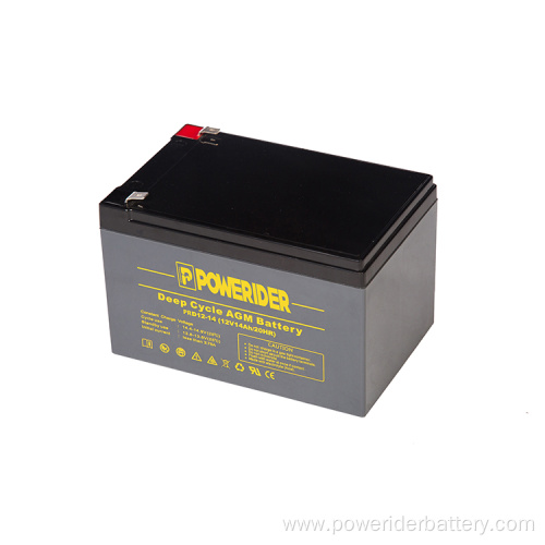 12v 14ah deep cycle agm lead acid battery